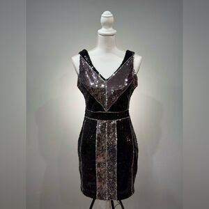 CLEARANCE! Black B. darlin Fully Sequined Dress Size 3 Juniors NWT